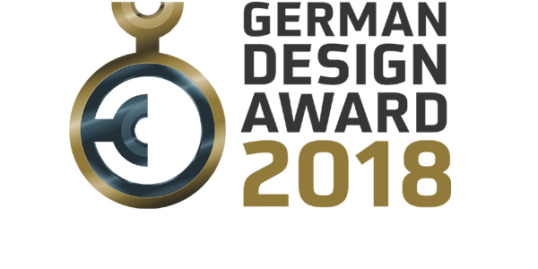 GERMAN DESIGN AWARD 2018 - ocenění naší kvality